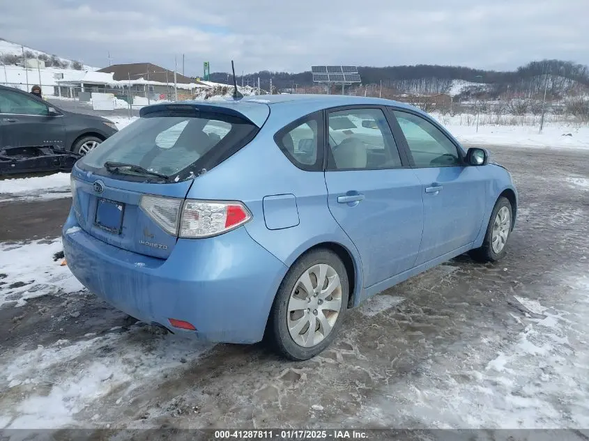 2011 SUBARU IMPREZA 2.5I
