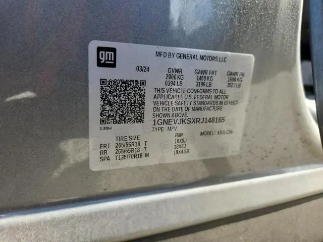 2024 CHEVROLET TRAVERSE LT Z71  