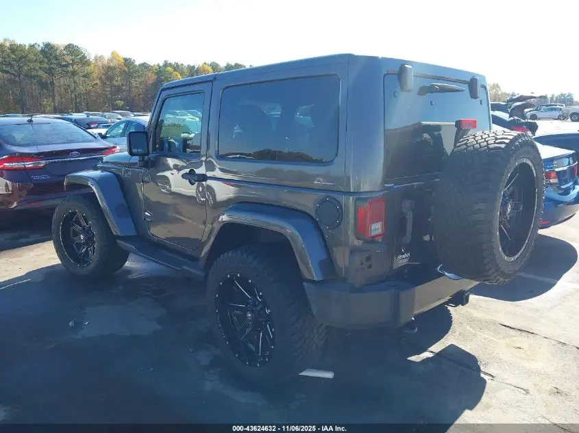 2017 JEEP WRANGLER SAHARA 4X4