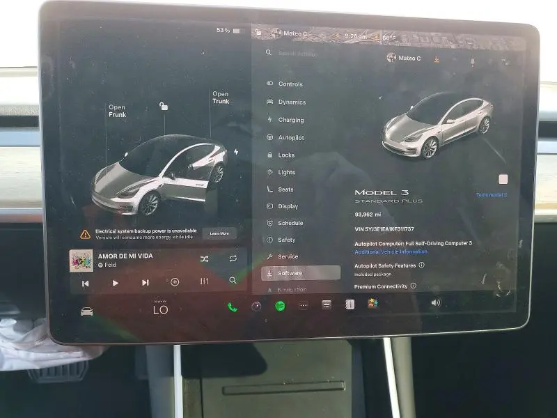 2019 TESLA MODEL 3   
