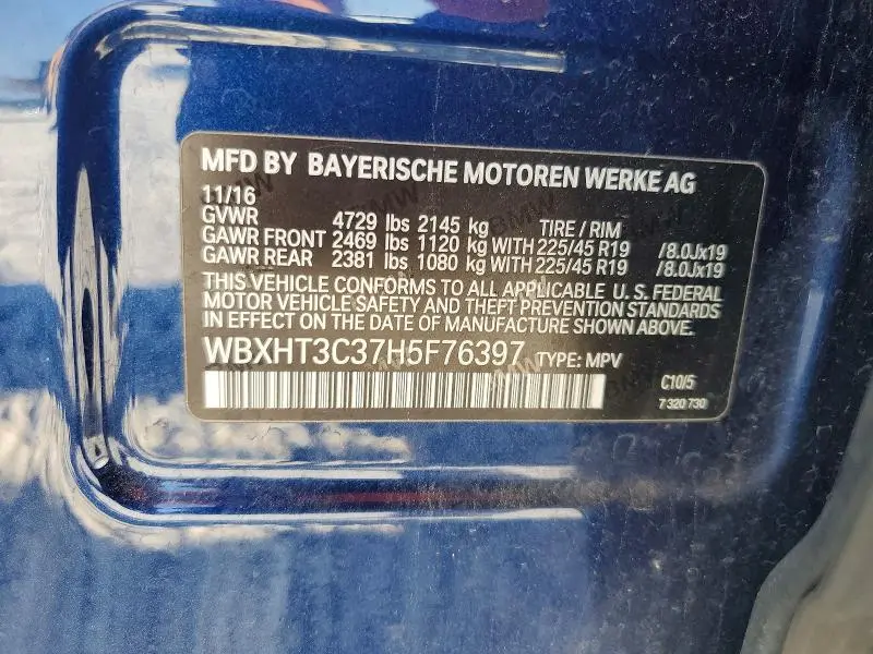 2017 BMW X1 XDRIVE28I  