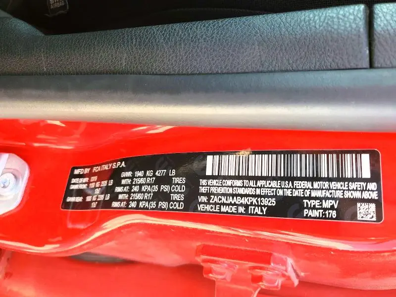 2019 JEEP RENEGADE SPORT  