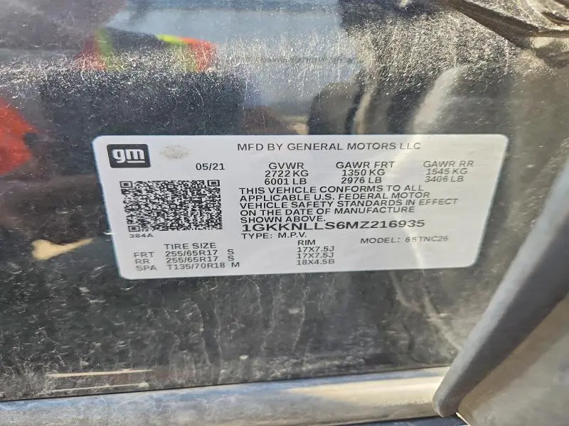 2021 GMC ACADIA AT4  