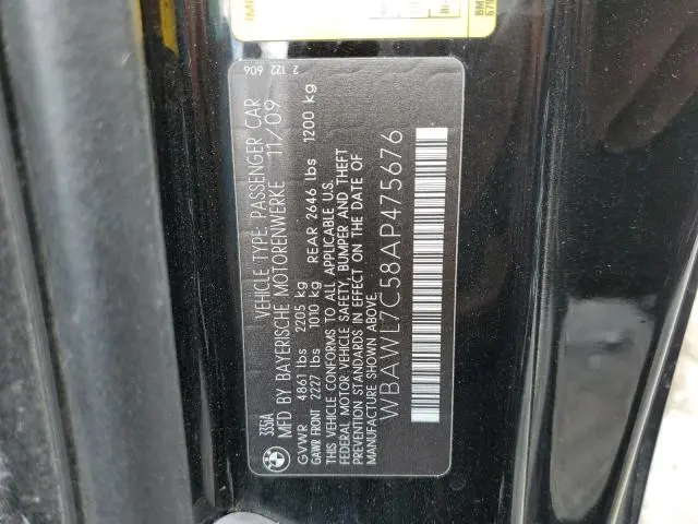 2010 BMW 335 I  