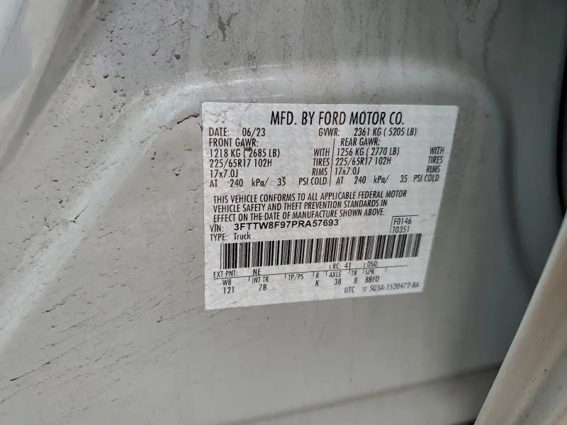 2023 FORD MAVERICK XL  