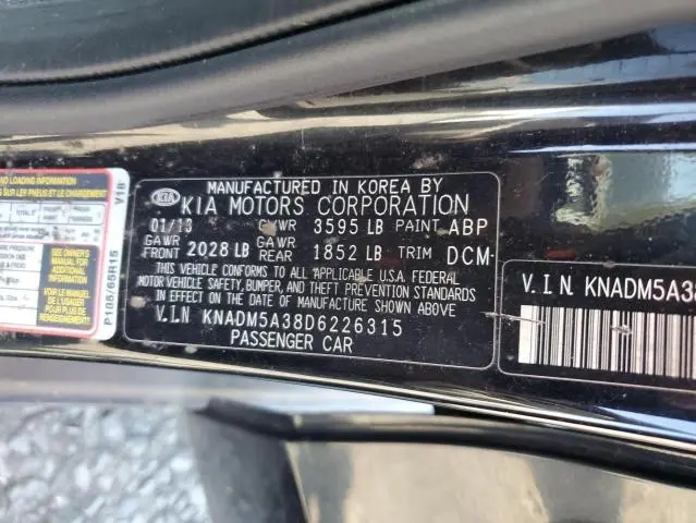 2013 KIA RIO LX
