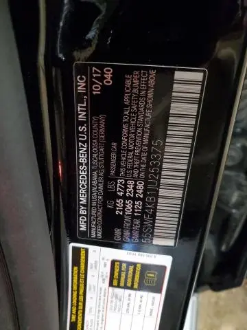 2018 MERCEDES-BENZ C 300 4MATIC  