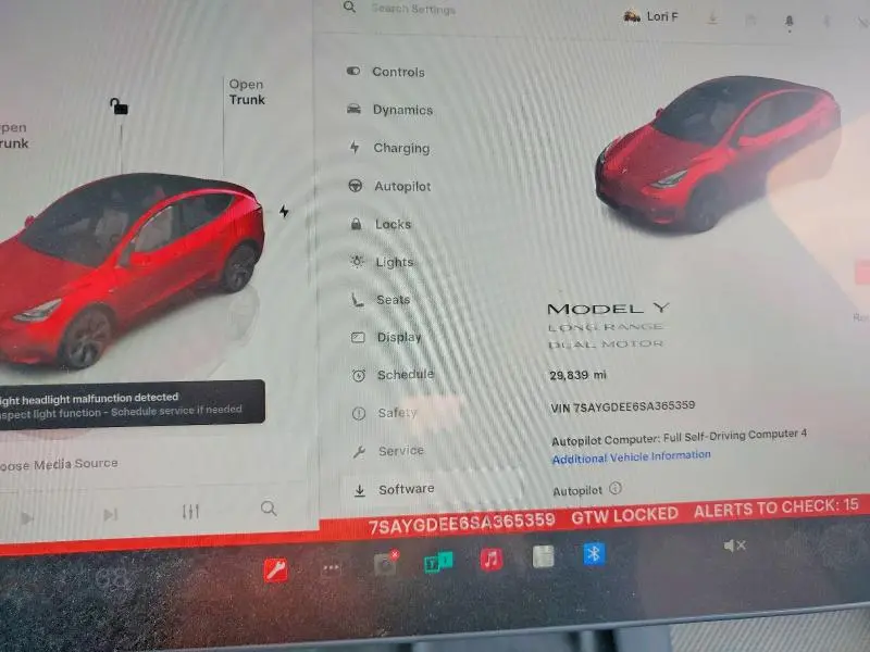 2025 TESLA MODEL Y   