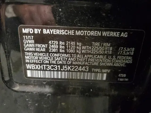 2018 BMW X1 XDRIVE28I  