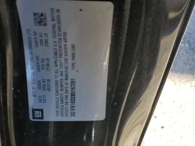 2011 CHEVROLET CAMARO LS  