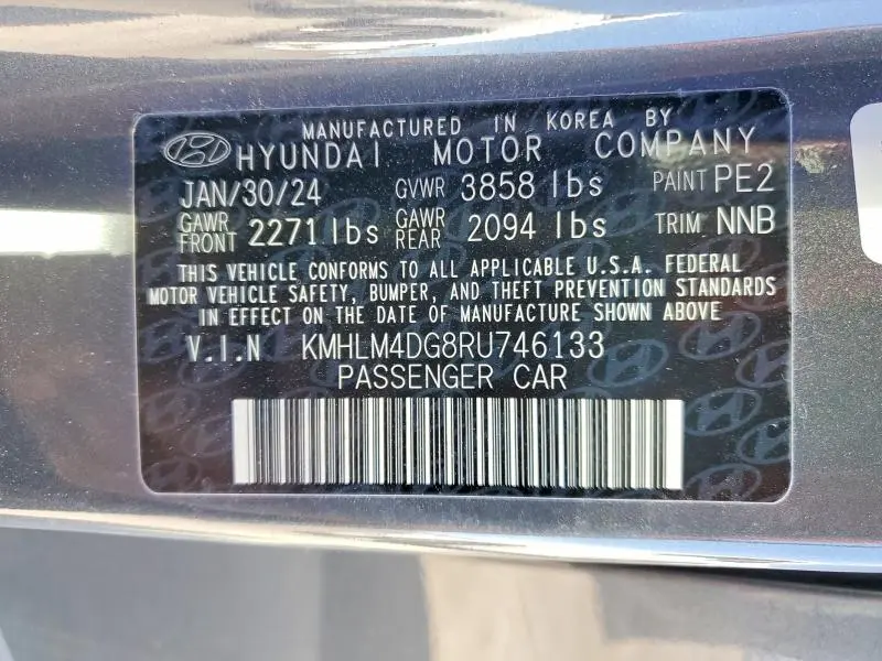 2024 HYUNDAI ELANTRA   