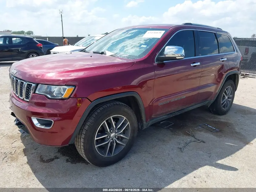 2018 JEEP GRAND CHEROKEE LIMITED 4X2