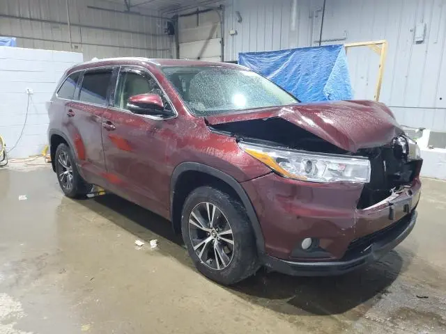 2016 TOYOTA HIGHLANDER XLE  