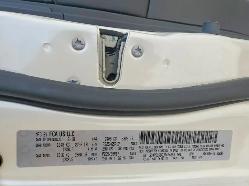 2018 DODGE JOURNEY SE  