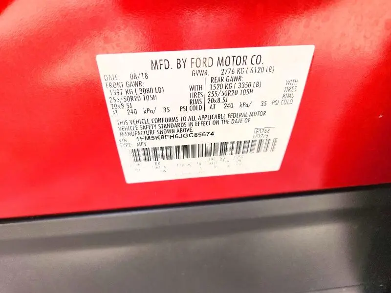 2018 FORD EXPLORER LIMITED  