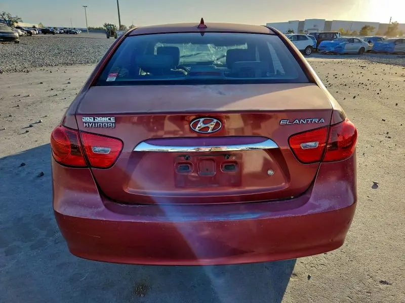 2010 HYUNDAI ELANTRA BLUE  