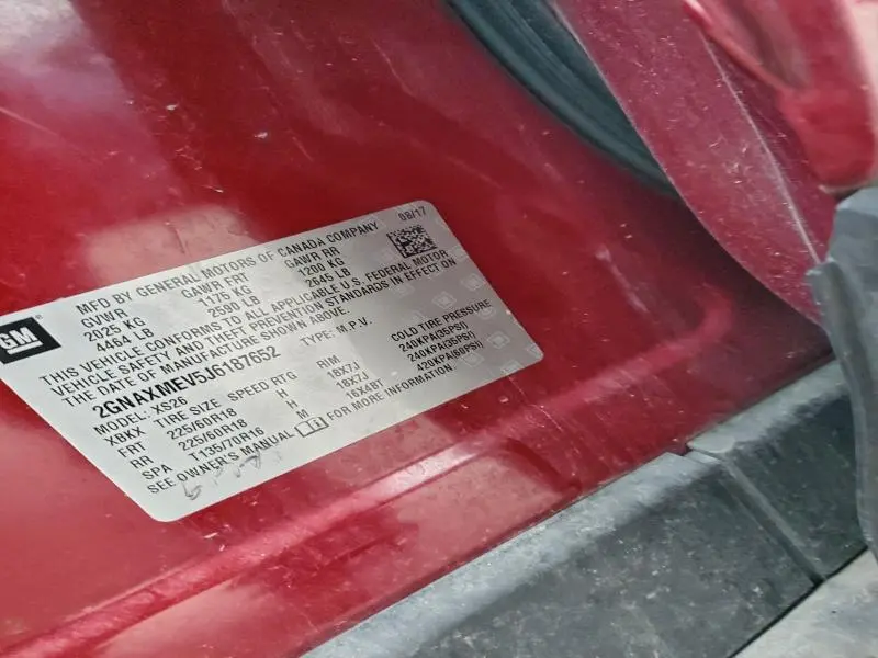 2018 CHEVROLET EQUINOX PREMIER  