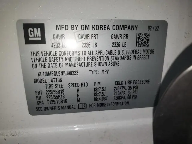 2022 BUICK ENCORE GX ESSENCE  