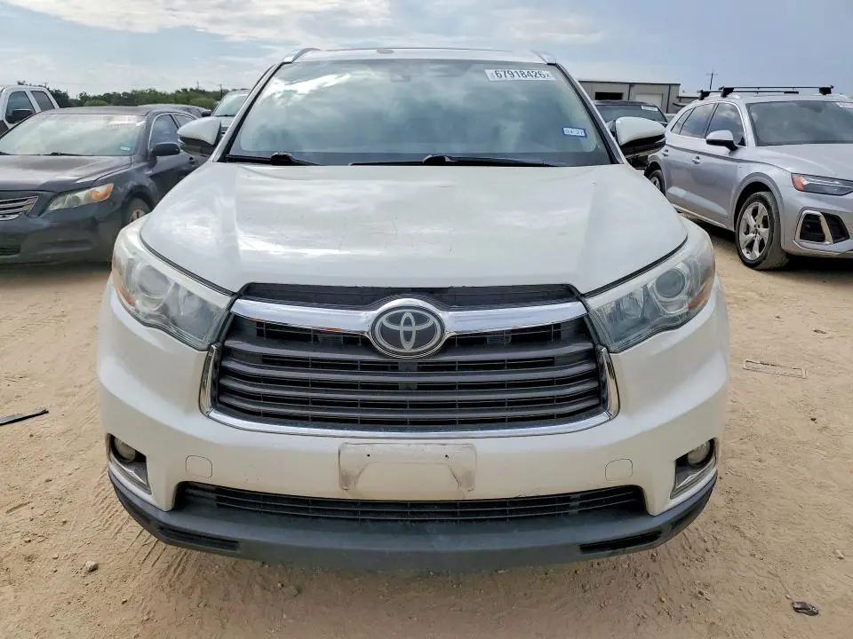 2015 TOYOTA HIGHLANDER LIMITED PLATINUM  