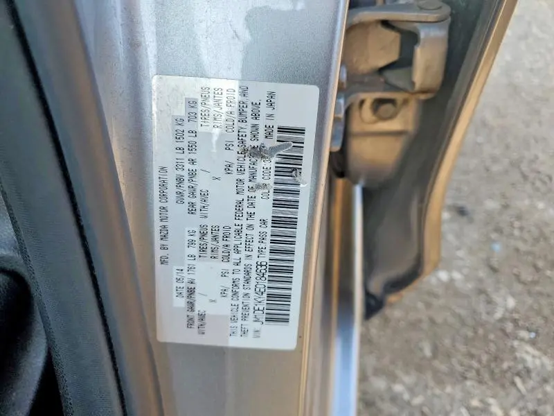 2014 MAZDA MAZDA2 SPORT  