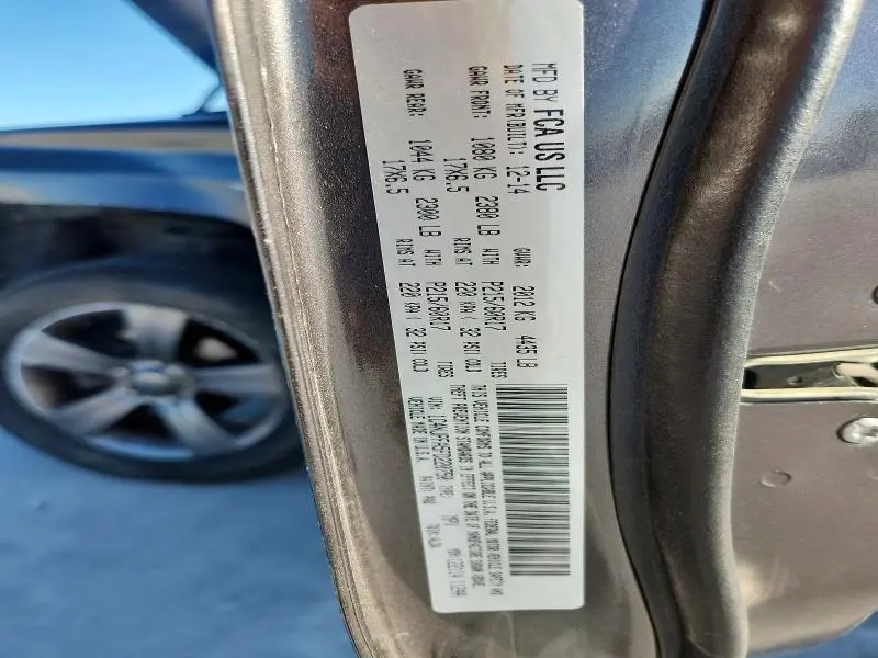 2015 JEEP PATRIOT LATITUDE  