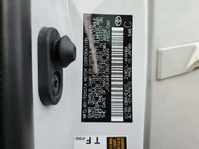 2022 TOYOTA PRIUS NIGHT SHADE  