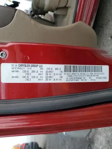 2014 CHRYSLER TOWN & COUNTRY TOURING  