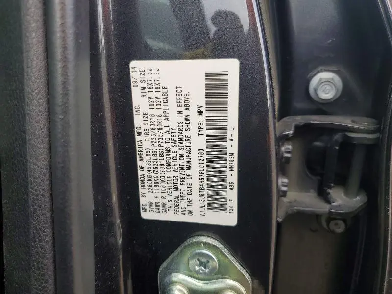 2015 ACURA RDX TECHNOLOGY  