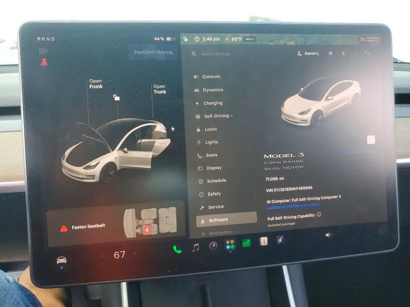 2019 TESLA MODEL 3   