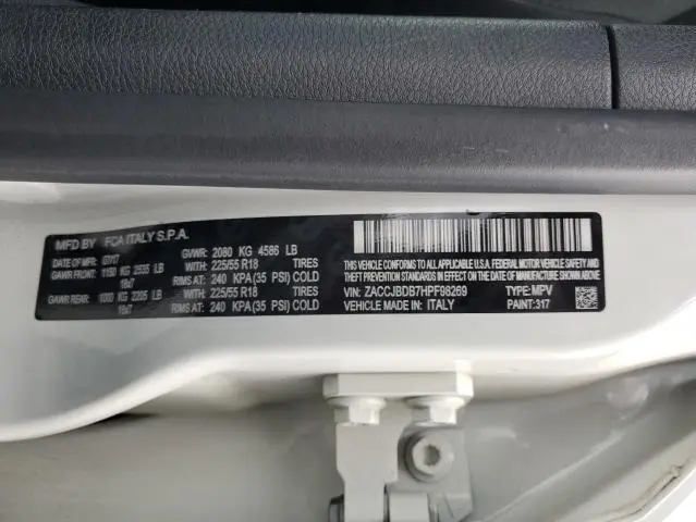 2017 JEEP RENEGADE LIMITED  