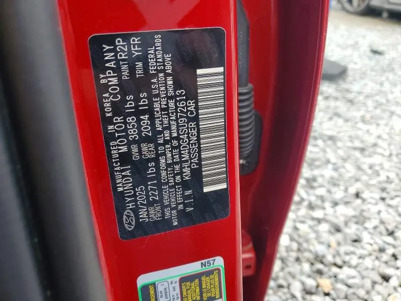 2025 HYUNDAI ELANTRA SEL SPORT  