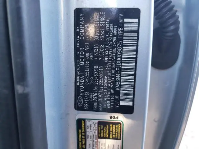 2013 HYUNDAI SANTA FE GLS  