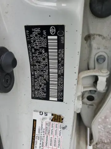 2020 TOYOTA COROLLA LE