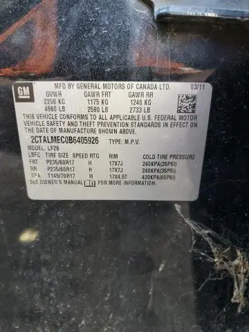 2011 GMC TERRAIN SLE  