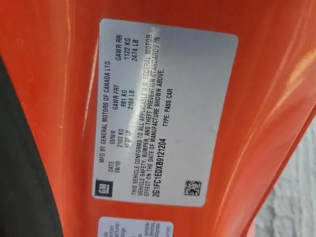 2011 CHEVROLET CAMARO LT  