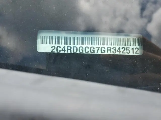 2016 DODGE GRAND CARAVAN SXT  