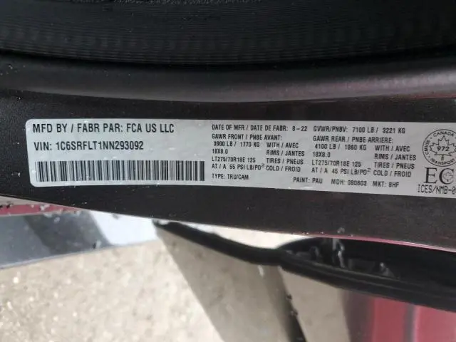 2022 RAM 1500 REBEL