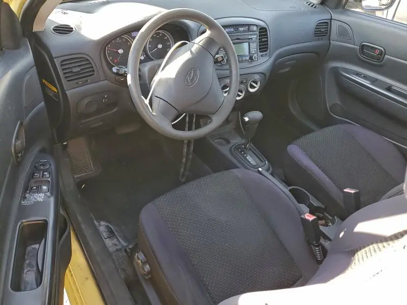 2010 HYUNDAI ACCENT BLUE  