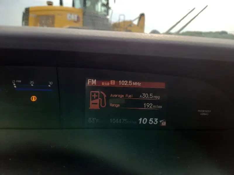 2015 HONDA CIVIC SE  