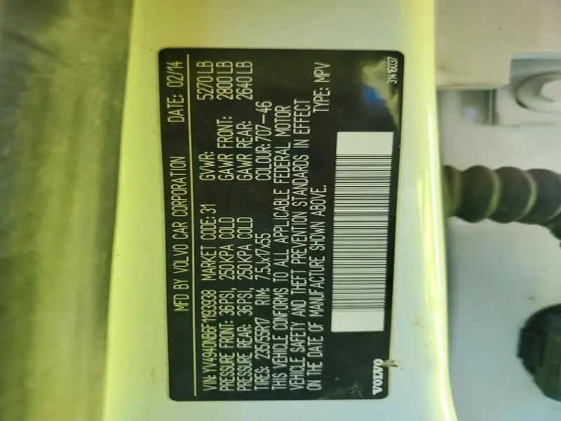 2015 VOLVO XC70 3.2 PREMIER  