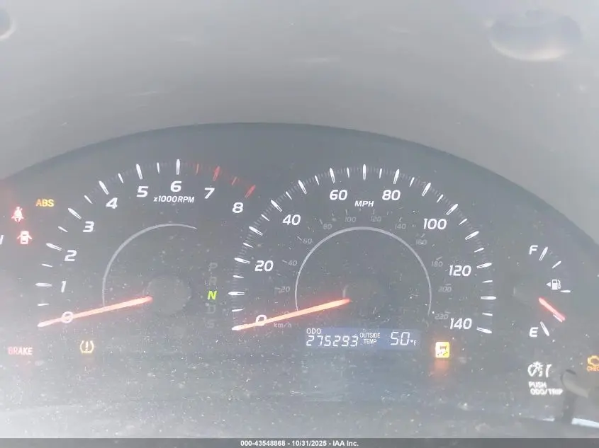 2010 TOYOTA CAMRY LE