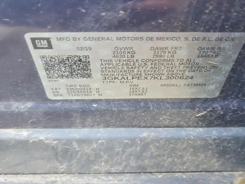 2019 GMC TERRAIN SLT  