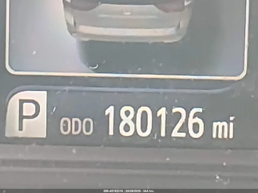 2015 TOYOTA SIENNA XLE 8 PASSENGER