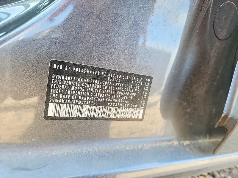 2024 VOLKSWAGEN JETTA S  