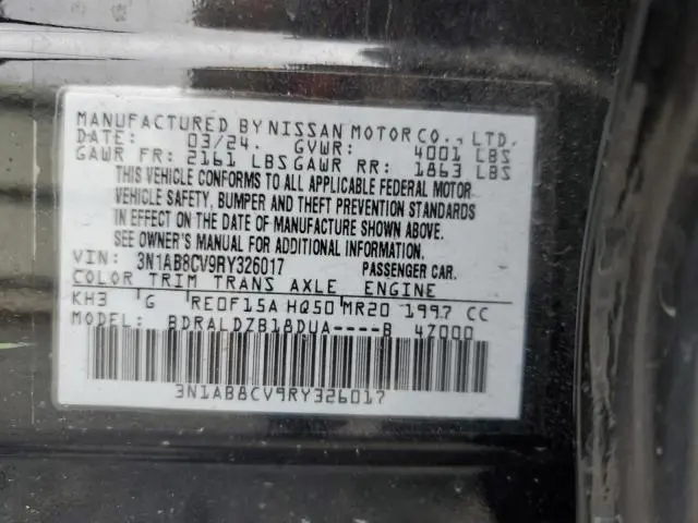 2024 NISSAN SENTRA SV  