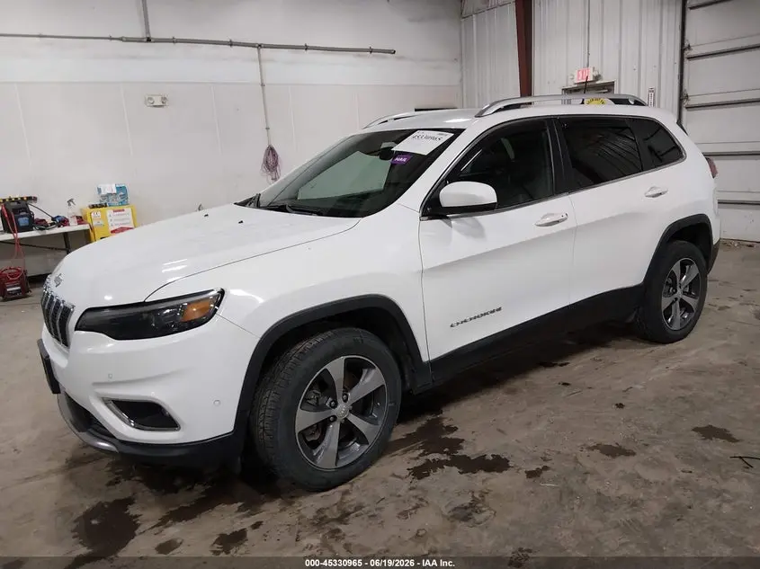 2019 JEEP CHEROKEE LIMITED 4X4