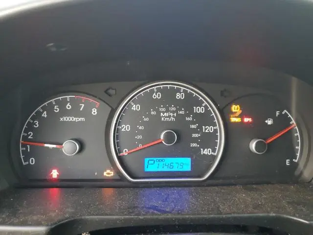 2010 HYUNDAI ELANTRA BLUE  