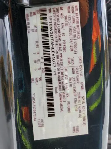 2019 FORD F350 SUPER DUTY  