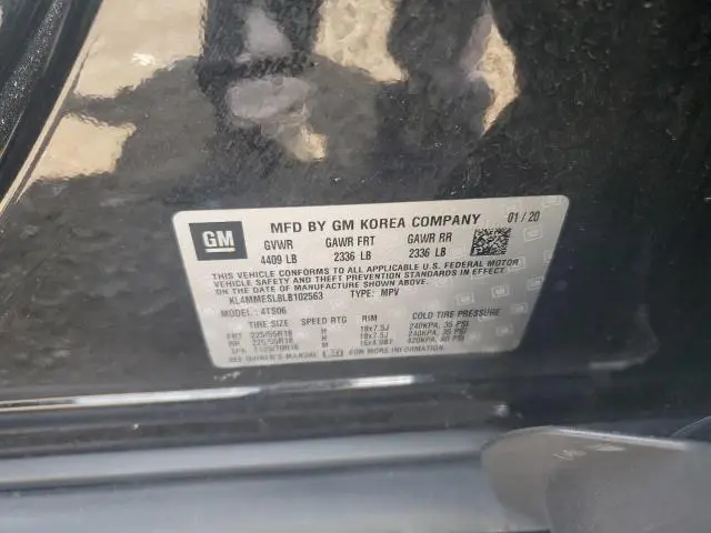 2020 BUICK ENCORE GX SELECT  