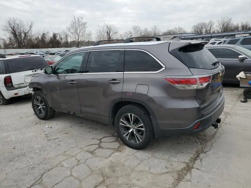 2016 TOYOTA HIGHLANDER XLE  